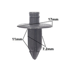 Load image into Gallery viewer, 20x Car Plastic Fairing Rivet Setting Panel Fastener Clips 6mm 7mm 8mm Push Pin Fastener
