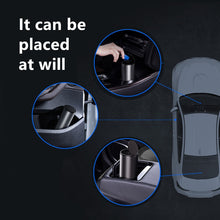 Load image into Gallery viewer, Baseus Car Trash Bin Alloy Garbage Can For Car Dustbin Waste Rubbish Basket Bin Organizer Storage Holder Bag Auto Accessories
