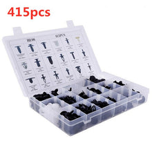 Load image into Gallery viewer, 415 pcs Push Retainer Clips with 18 Most Popular Automotive Parts Sizes,Auto Screw Clips for Toyota GM Ford Honda Acura Chrysler
