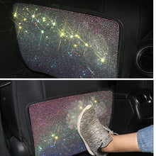 Load image into Gallery viewer, Automobile Accessories Backseat Child Kick Guard Protects Crystal Car Seat Back Protective Bling Rhinestone Scratch-Resistant
