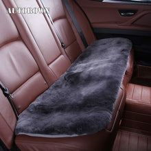 Load image into Gallery viewer, AUTOROWN Faux Fur Car Seat Cushion For Toyota Lexus Kia Hyundai Nissan Universal Car Seat Covers Automotive Interior Accessories
