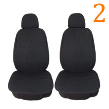 Load image into Gallery viewer, Summer Car Seat Cover Protector Auto Flax Front Back Rear Backrest Linen Seat Cushion Pad for Automotive Interior Truck Suv Van
