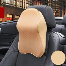 Load image into Gallery viewer, Car Seat Headrest Pad 3D Memory Foam Pillow Head Neck Pain Relief Travel Neck Support Breathable Mesh Fabric Memory Foam Cushion
