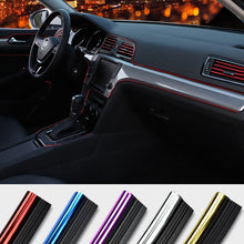 Load image into Gallery viewer, 3/5M Car Moulding Trim Strip Interior Detachable Gap Decoration Strip Protector PVC for Auto Car Dashboard  Panel Door Edge
