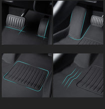 Load image into Gallery viewer, For Tesla Model 3 car waterproof non-slip floor mat TPE XPE modified car accessories 3Pcs/Set Fully surrounded special foot pad
