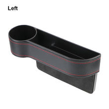 Load image into Gallery viewer, Car Organizer Auto Crevice Pocket Dual USB Charger Phone Bottle Cups Holder Seat Gap Slit Leather Storage Box Car Accessories
