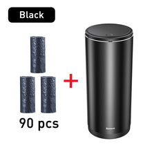 Load image into Gallery viewer, Baseus Car Trash Bin Alloy Garbage Can For Car Dustbin Waste Rubbish Basket Bin Organizer Storage Holder Bag Auto Accessories
