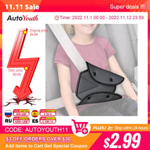 Load image into Gallery viewer, Child Seat Belt Adjustment Holder Car Anti-Neck Neck Baby Shoulder Cover Seat Belt Positioner Child Seatbelt for Kids Safety
