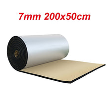 Load image into Gallery viewer, 200*50cm 5/7/10mm Car Sound Mat Proofing Deadener Heat Noise Insulation Deadening Mat Hood Closed Cell Foam Accessories
