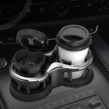 Load image into Gallery viewer, Car Drink Holder Double Hole Beverage Holder Car Drink Bottle Cup Holder Water Bottle Mount Stand Coffee Drinks Car Accessories
