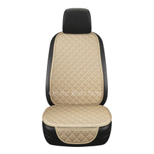 Load image into Gallery viewer, PU Leather Car Seat Cover Universal Auto Chair Front Rear Back Waterproof Cushion Protector Four Season Accessories Interior
