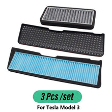 Load image into Gallery viewer, For Tesla Model 3 2022 Car Intake Air Filter Melt Blown Fabric Air Flow Vent Cover Trim Anti-Blocking Prevention Intake Cover
