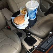 Load image into Gallery viewer, Car Food Tray with Clamp Bracket Folding Dining Table Drink Holder Car Pallet Back Seat Water Car Cup Holder Car Swivel Tray
