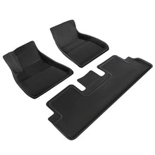 Load image into Gallery viewer, For Tesla Model 3 car waterproof non-slip floor mat TPE XPE modified car accessories 3Pcs/Set Fully surrounded special foot pad
