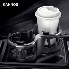 Load image into Gallery viewer, Car Drink Holder Double Hole Beverage Holder Car Drink Bottle Cup Holder Water Bottle Mount Stand Coffee Drinks Car Accessories
