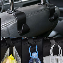 Load image into Gallery viewer, 1/2/4 Pcs Hooks for Bags Car Clips Front Seat Headrest Organizer Holder Auto Fastener Hangers Car Storage Interior Accessories
