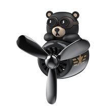 Load image into Gallery viewer, Car Air Freshener Bear Pilot Rotating Propeller Outlet Fragrance Interior Perfume Diffuse Auto Accessories Air Fresheners
