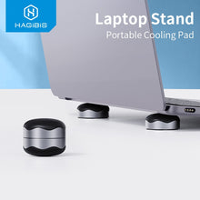 Load image into Gallery viewer, Hagibis Laptop Stand Magnetic Portable Cooling Pad For MacBook Laptop Cool Ball Heat Dissipation Skidproof Pad Cooler Stand
