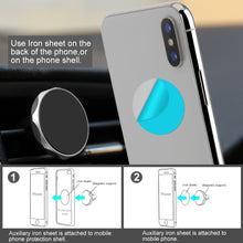 Load image into Gallery viewer, Magnetic Car Phone Holder For iPhone Samsung Magnet Mount 360 Rotation Car Holder for Phone in Car Phone Holder Stand
